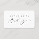 Suche nach moderne bäckerei visitenkarten Elegant