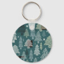 Recherche de hiver porteclés Illustration