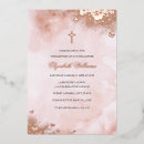 Recherche de rose gold baptême invitations Pour tous