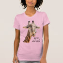 Recherche de girafe drôle tshirts Mignon