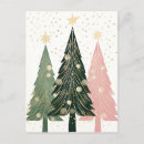 Recherche de arbre vert cartes postales Moderne