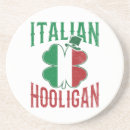 Recherche de drapeau italie dessous de verres Shamrock