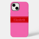 Recherche de r initial iphone coques Rose