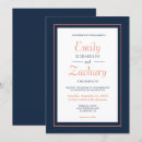 Recherche de de de corail mariage invitations Classique