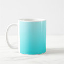Recherche de couleur turquoise tasses Ombre