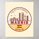 Suche nach madrid poster Retro vintage