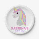 Suche nach regenbogen einhorn teller Pastell