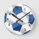 Suche nach fußball wanduhren Blau