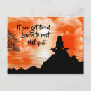 Recherche de relaxation cartes postales Paisible