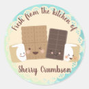 Recherche de guimauve autocollants S'mores