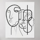 Recherche de visage posters Élégant