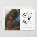 Recherche de stylish save the dates Élégant