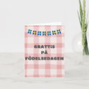 Suche nach schwedisch karten Grattis på födelsedagen