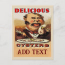 Recherche de huîtres cartes postales Vintage