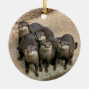 Recherche de loutres ornements Animaux