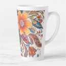 Recherche de paisley tasses Fleurs