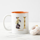 Recherche de fleurs violettes tasses Florale