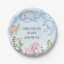 Suche nach delphinen teller Unter dem meer