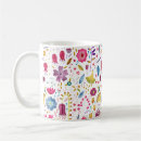 Recherche de motif bohème tasses Floral