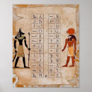 Recherche de symbole égyptien posters Papyrus