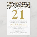 Suche nach erster zwanzig geburtstag einladungen Gold