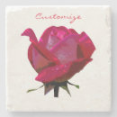 Recherche de petits gâteaux dessous de verres Rouge