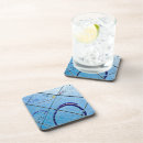 Recherche de miroir dessous de verres Bleu