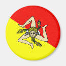Recherche de sicile italie magnets Drapeau