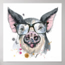 Recherche de porc de art Aquarelle