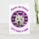 Suche nach westhochlandterrier karten Westie