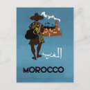 Recherche de maroc vintage cartes postales Illustration