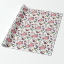 Recherche de jolis oiseaux papier cadeau Fleurs