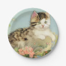 Suche nach vintage katzen teller Blume