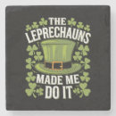 Recherche de jour saint patrick dessous de verres Lutin