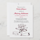 Recherche de red black bridal shower invitations Blanc