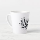 Recherche de monochrome tasses Typographie