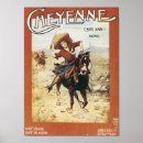 Recherche de cheyenne posters Vintage
