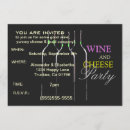 Recherche de partie de fromage de vin invitations Invités