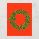 Suche nach weihnachtskranz postkarten Festlich