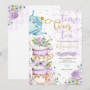 Recherche de tea time invitations Fête du thé