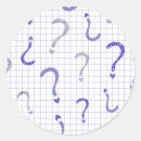Recherche de ponctuation autocollants Point d'interrogation