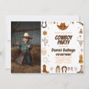 Recherche de de cowboy anniversaire invitations Baby boy