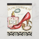 Recherche de bouteille parfum cartes postales Mode