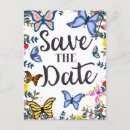 Suche nach schmetterlinge save the date postkarten Für sie