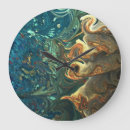 Recherche de trois dimensions horloges Bleu