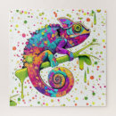 Suche nach chamäleon puzzle Tiere