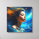 Suche nach schöne frau poster leinwandbilder Blau