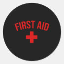Recherche de secours autocollants Trousse de premiers secours