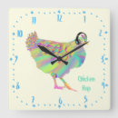 Recherche de chicken horloges Funny