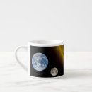 Suche nach erde und mond tassen Universum